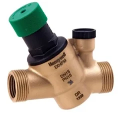 Trykreduktionsventil D04FM, indvendig 3/4", udvendig 1", 1,5-6 bar - Honeywell