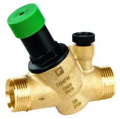 Trykreduktionsventil, 3/8" indvendigt og 1/2" udvendigt gevind, 1,5-6 bar
