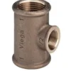 T-stykke rødgods, 1" x 3/4" x 1", Rp-gevind, DVGW - Viega
