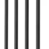 TVS Eldo 4 sort lakeret 1400 x 345 mm