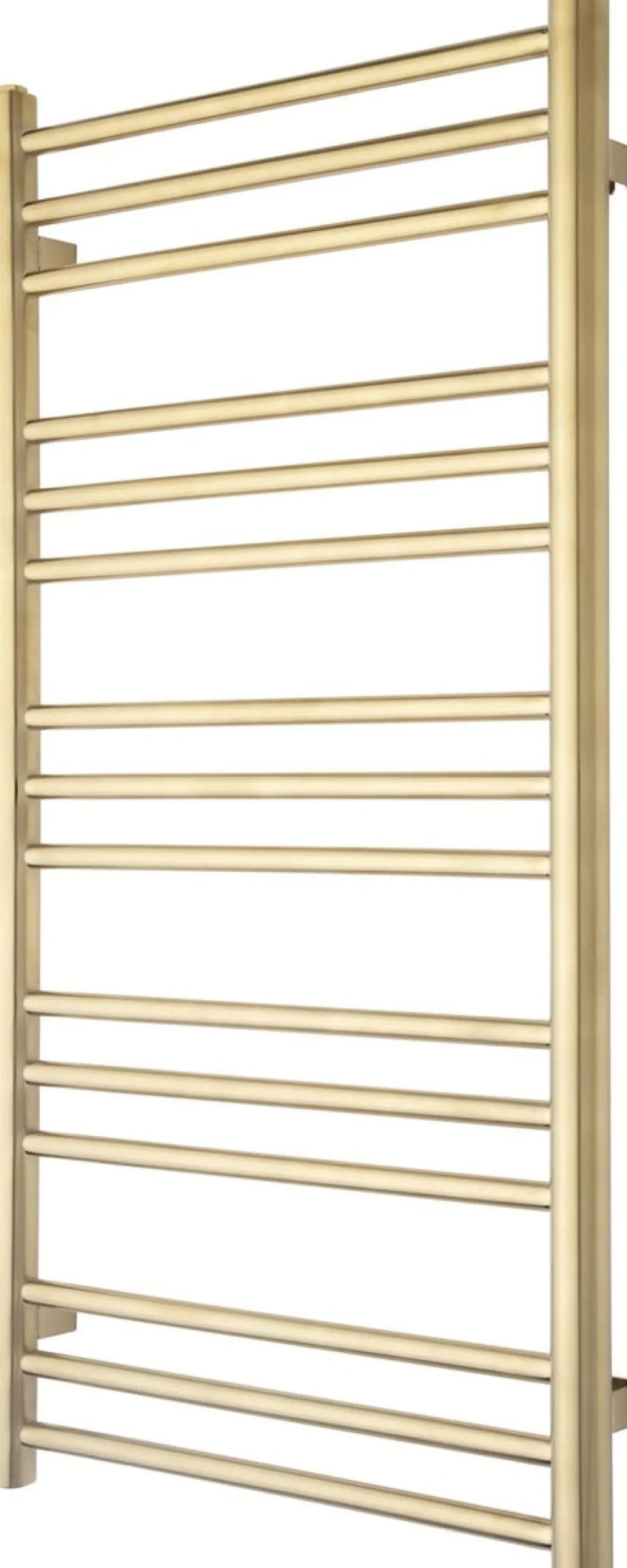 TVS håndklædetørrer, PLUS 15-500, børstet guld, PVD, 990 mm x 500 mm