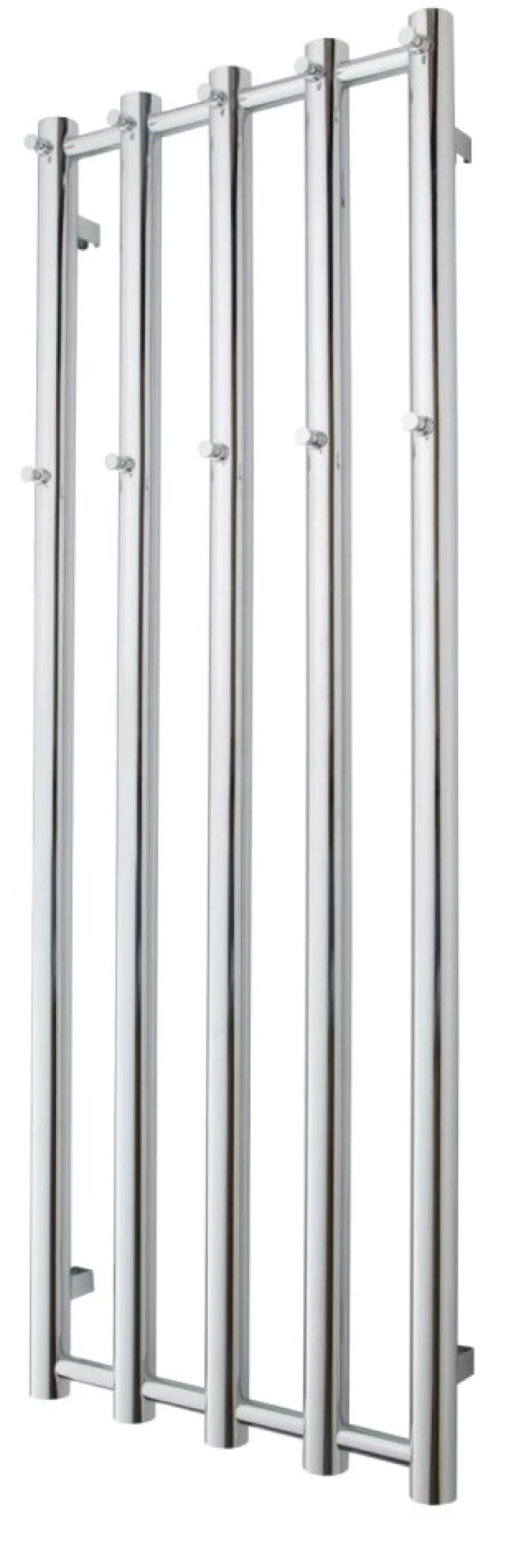 TVS Kiro 5 håndklæderadiator 1400x515 mm CC 470 mm Krom