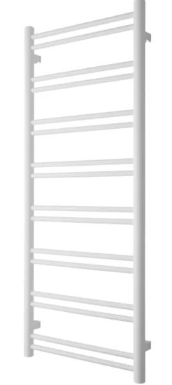 TVS Model DUO håndklædetørrer, 1240 x 500 mm, mat hvid