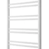 TVS Model DUO håndklædetørrer, 920x500 mm, hvid mat RAL 3001, 213 W, 1/2" tilslutning