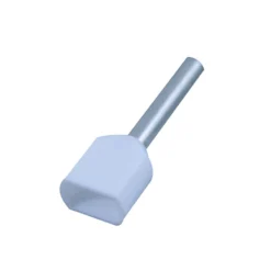 Tylle isolerede dobbelt, 2x0,75 mm², hvid