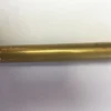 Ubehandlet messing nippelrør 150 mm, ½" x ½"