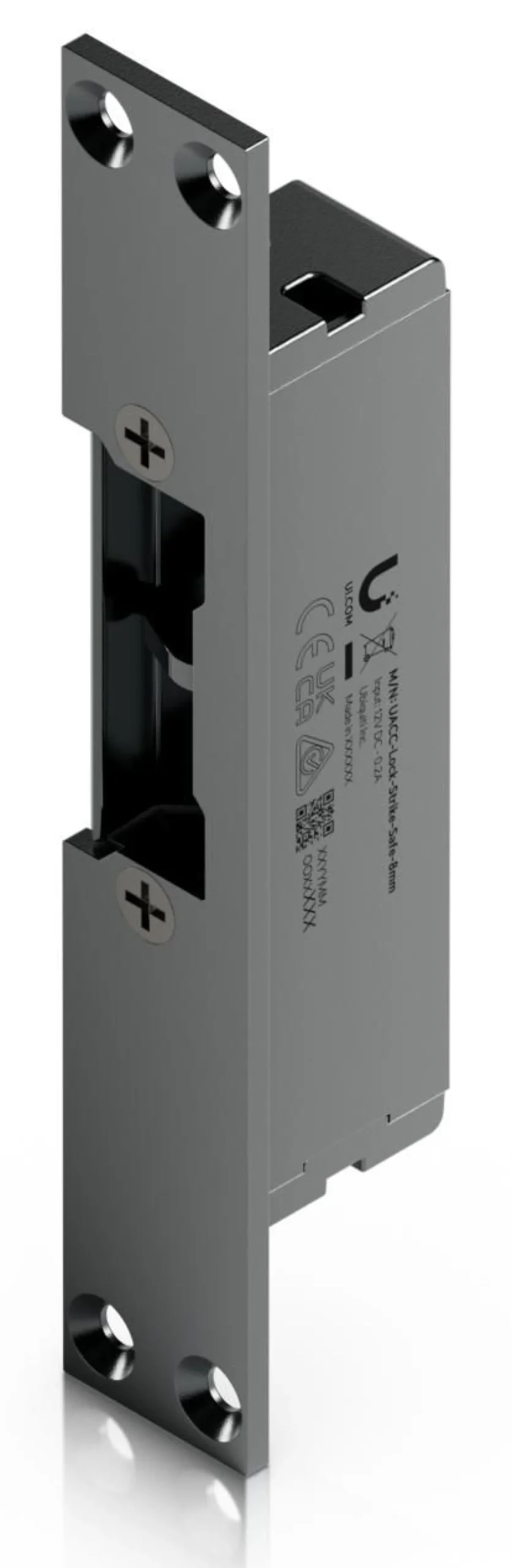 Ubiquiti adgangskontrol, fail-safe elektrisk slutblik, 8 mm låsespalte