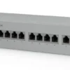Ubiquiti Ethernet Surge Protector Panel, rackmonteret, 10 GbE, PoE++, 20kA