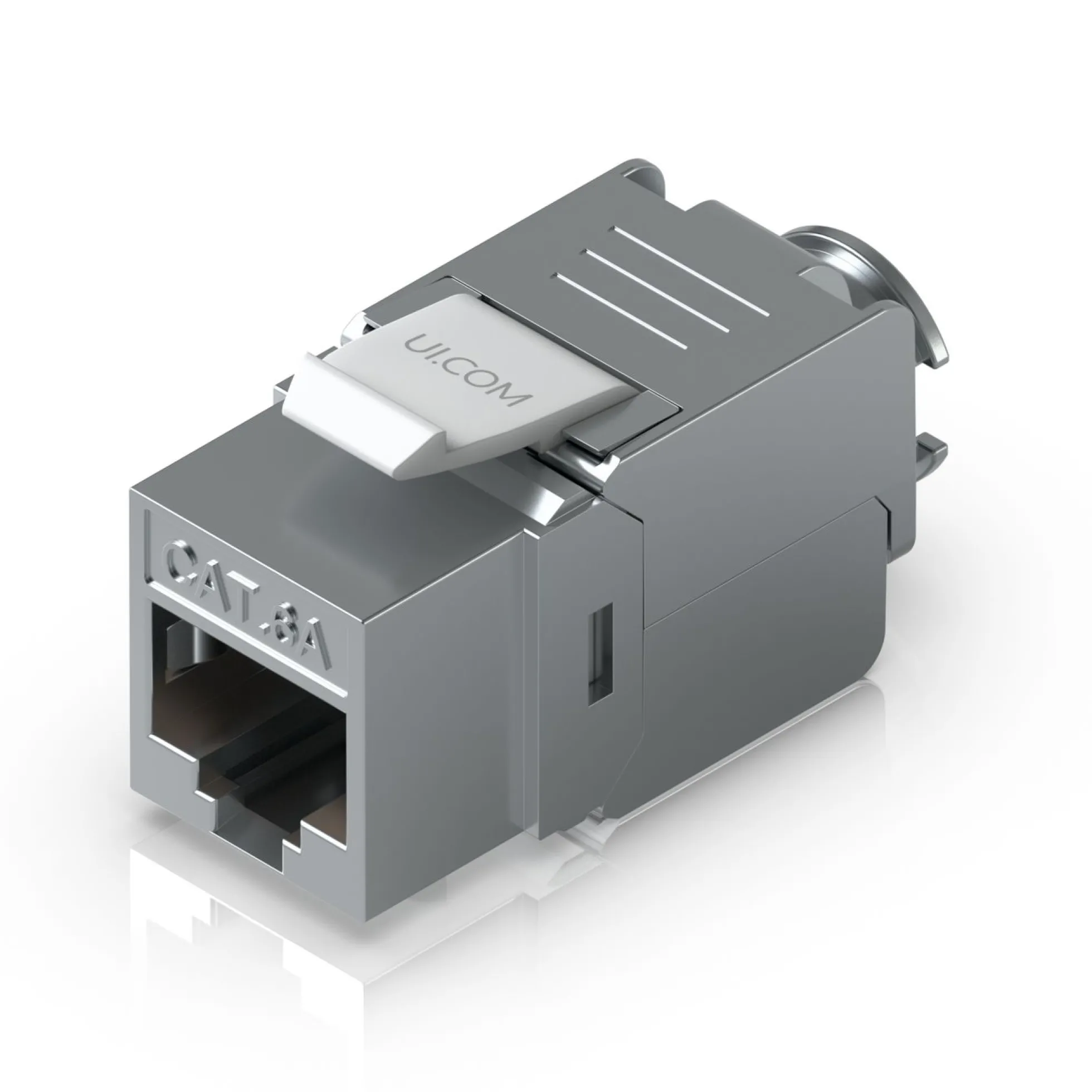 Ubiquiti Toolless keystone, Cat6A Ethernet jack, 12-pak