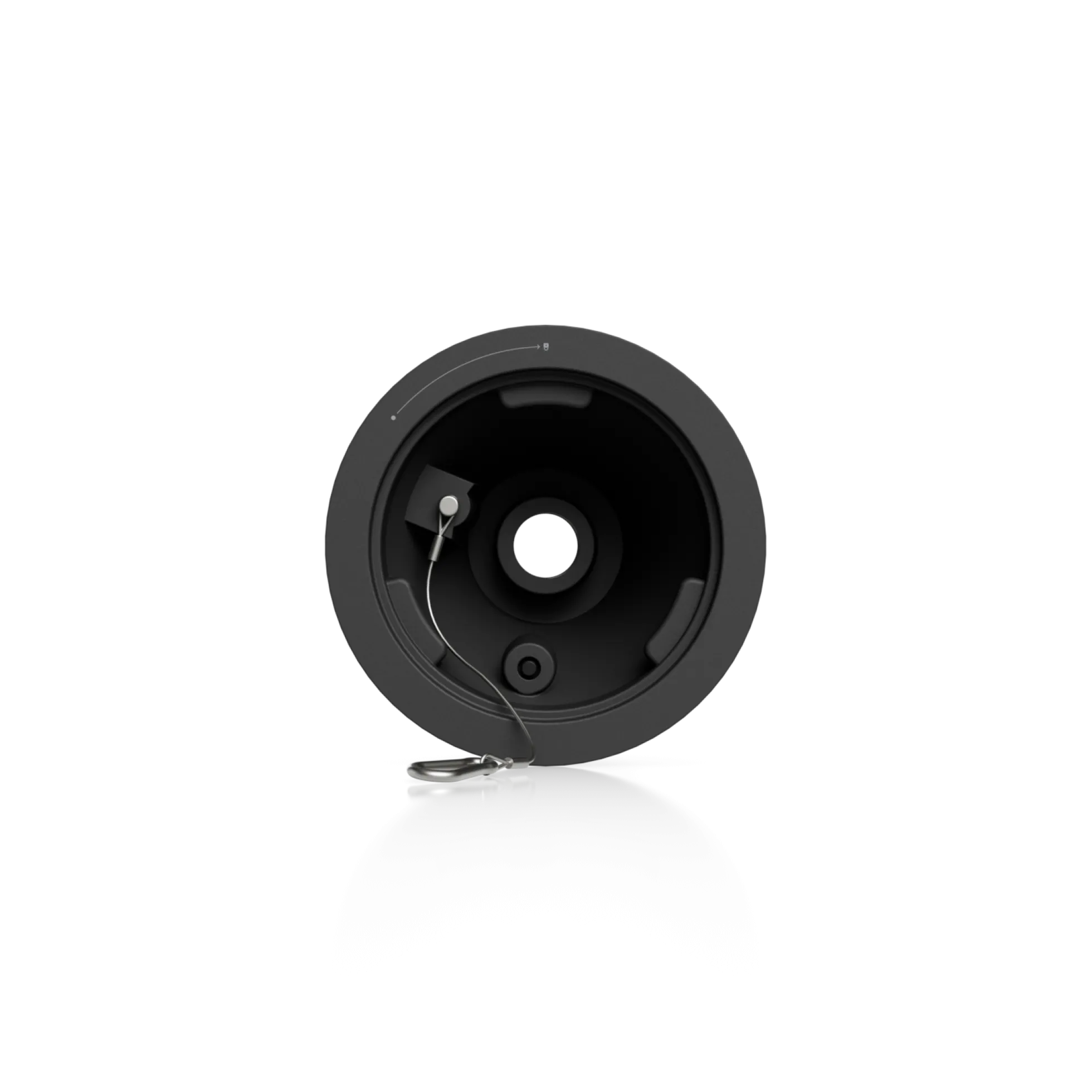 Ubiquiti UACC-AI-PTZ-PRECISION-PM loftbeslag til AI PTZ Precision kamera, 1,5" NPS-gevind, sort