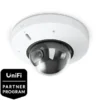Ubiquiti UniFi G6 Mini Dome overvågningskamera, 4K, 8MP, PoE, AI, IR-nattesyn, hvid