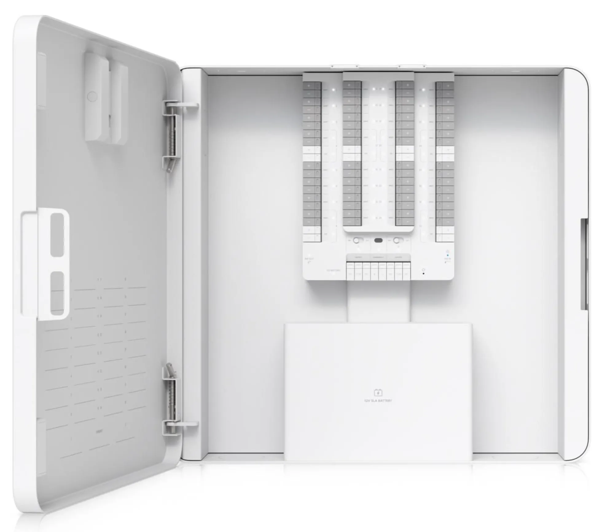 Ubiquiti UniFi Protect Alarm Hub Kit, alarmcentral til 32 zoner, kablede indbrudssensorer, PoE++
