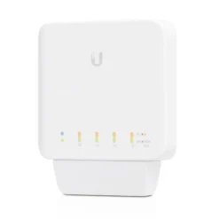 Ubiquiti UniFi Switch Flex, 5-port, PoE support, hvid