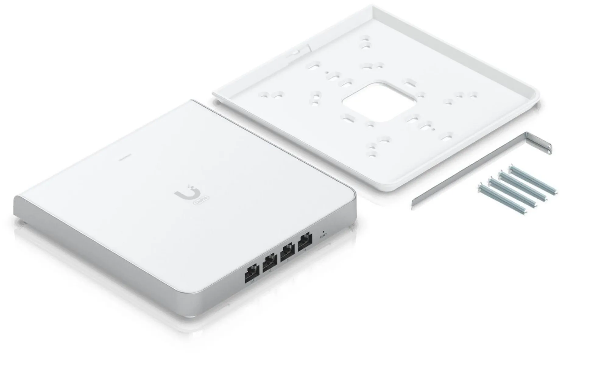 Ubiquiti UniFi U6 Enterprise In-Wall – WiFi 6E Access Point til vægdåse (hvid)