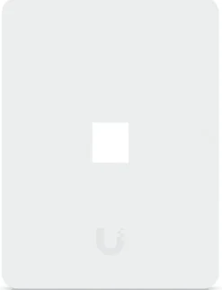 Ubiquiti universal keystone vægplade, 1 port, malbar
