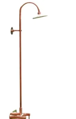 Udendørsbruser EQI 5050 300-550mm kobber