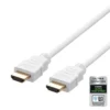 Ultra High Speed HDMI kabel, 48Gbps, 2 meter, hvid - Deltaco