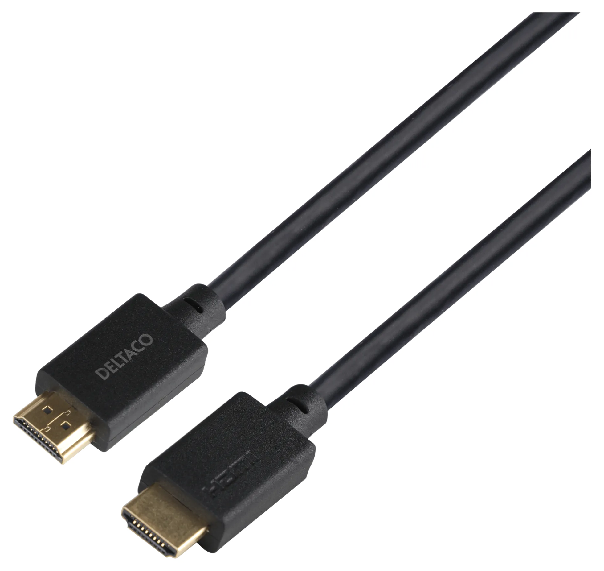 Ultra High Speed HDMI kabel, 4m, LSZH, sort - Deltaco