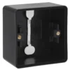 Underlag 1-modul, IP55, sort