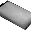 Unicolor badeforhæng, anti-kalk, 270 x 200 cm, hvid