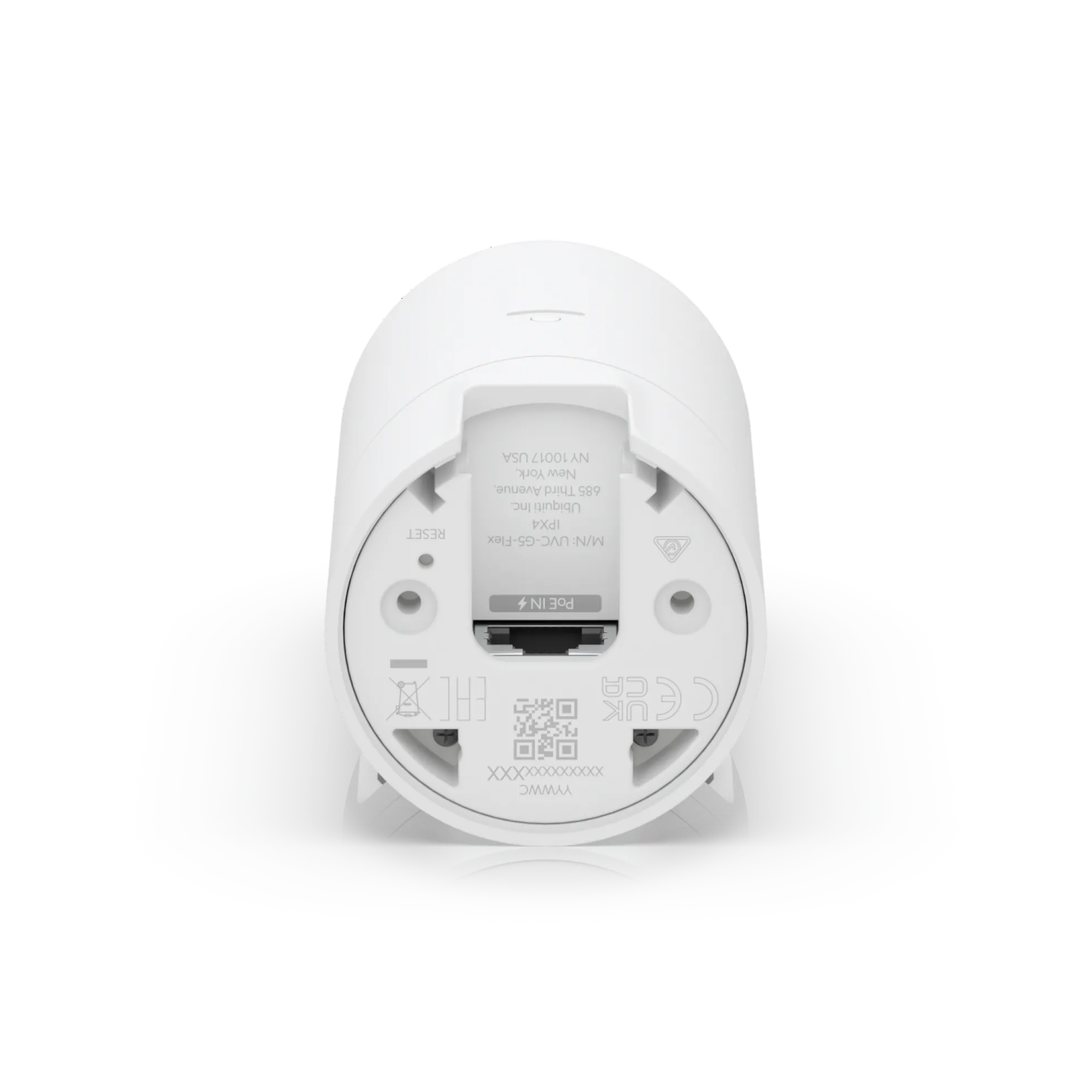 UniFi Protect Camera G5 Flex, 4.1MP, 2K HD, IPX4, PoE, hvid