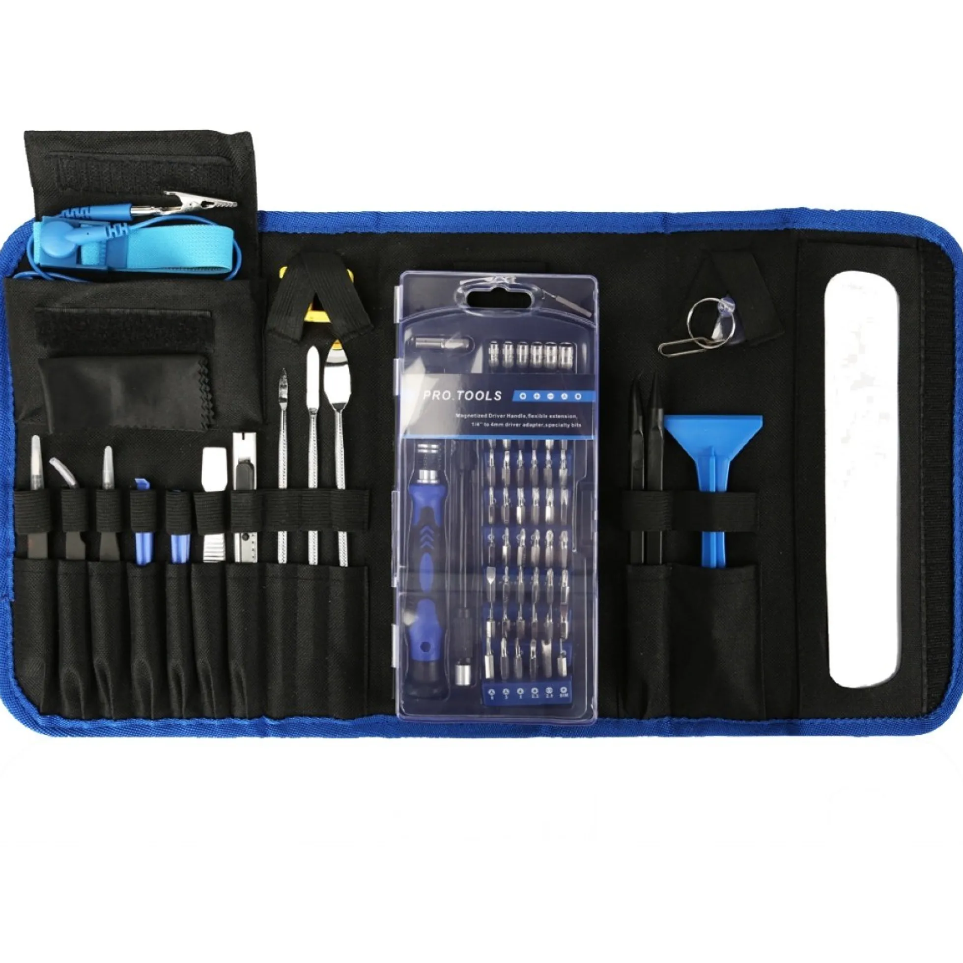 Universal Professional repair set, 85 parts, multi-purpose, stainless