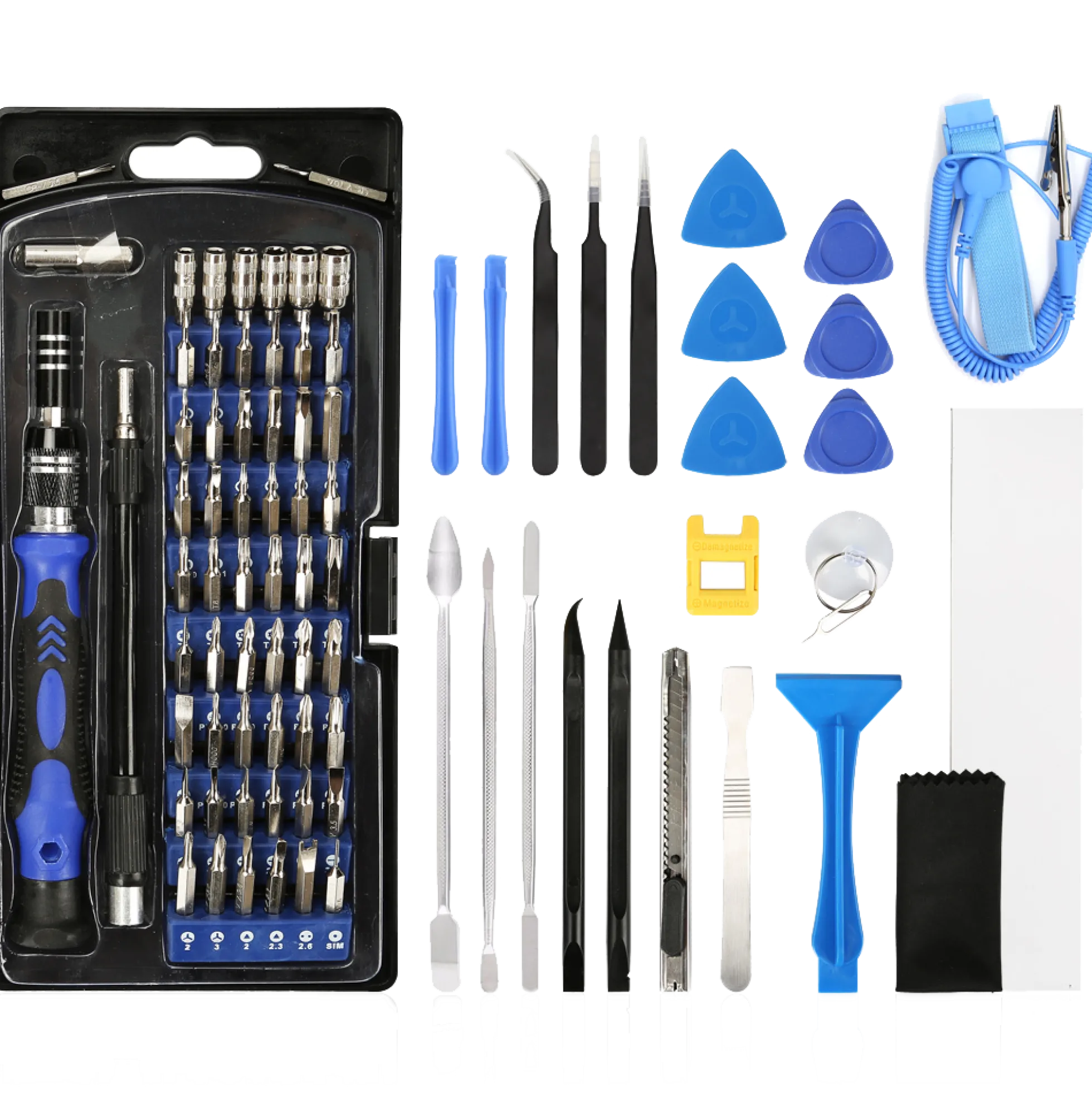 Universal Professional repair set, 85 parts, multi-purpose, stainless