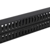 19" 1U Plastic Cable Management, double side
