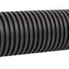Uponor IQ regnvandsrør, ID200, 3 meter, sort, med muffe, PP SN8, 200 mm / 225 mm