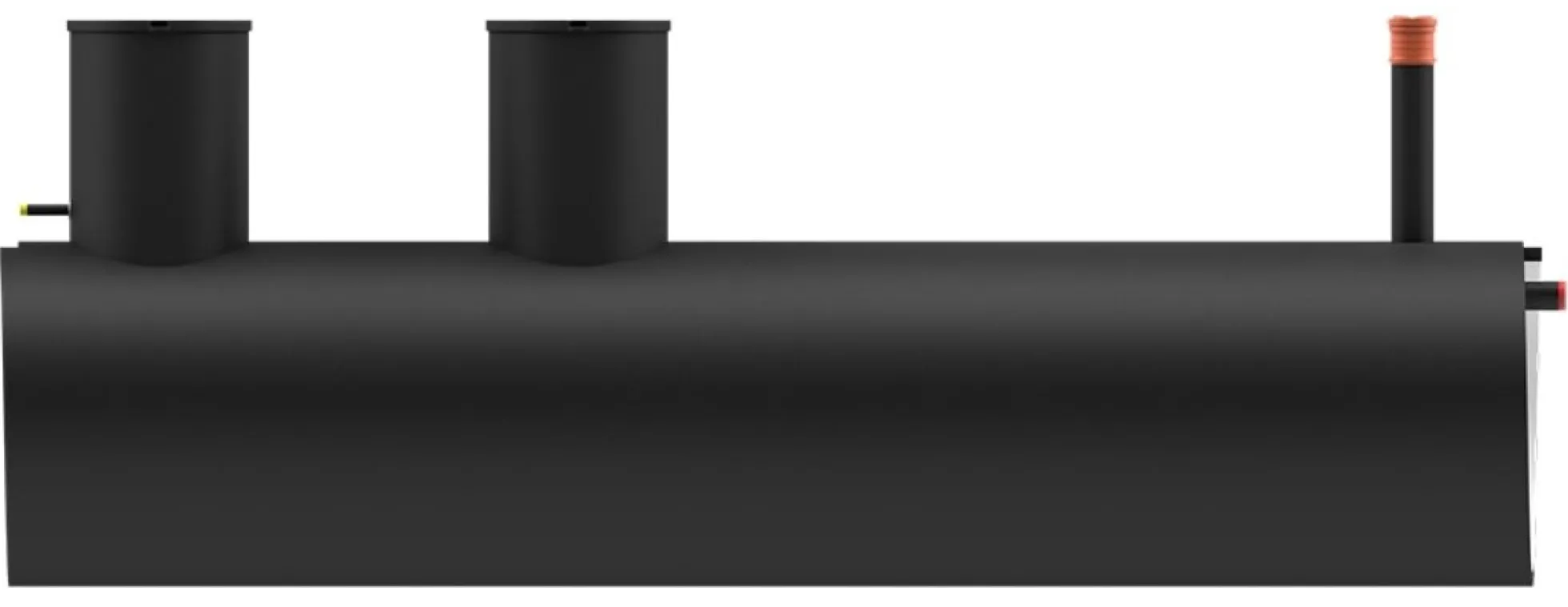 Uponor 4500 l 3-kammertank til nedsivning med Grundfos pumpe, 10PE