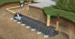 Uponor regnvandstunnel, 1160 x 800 x 510 mm, 300 l