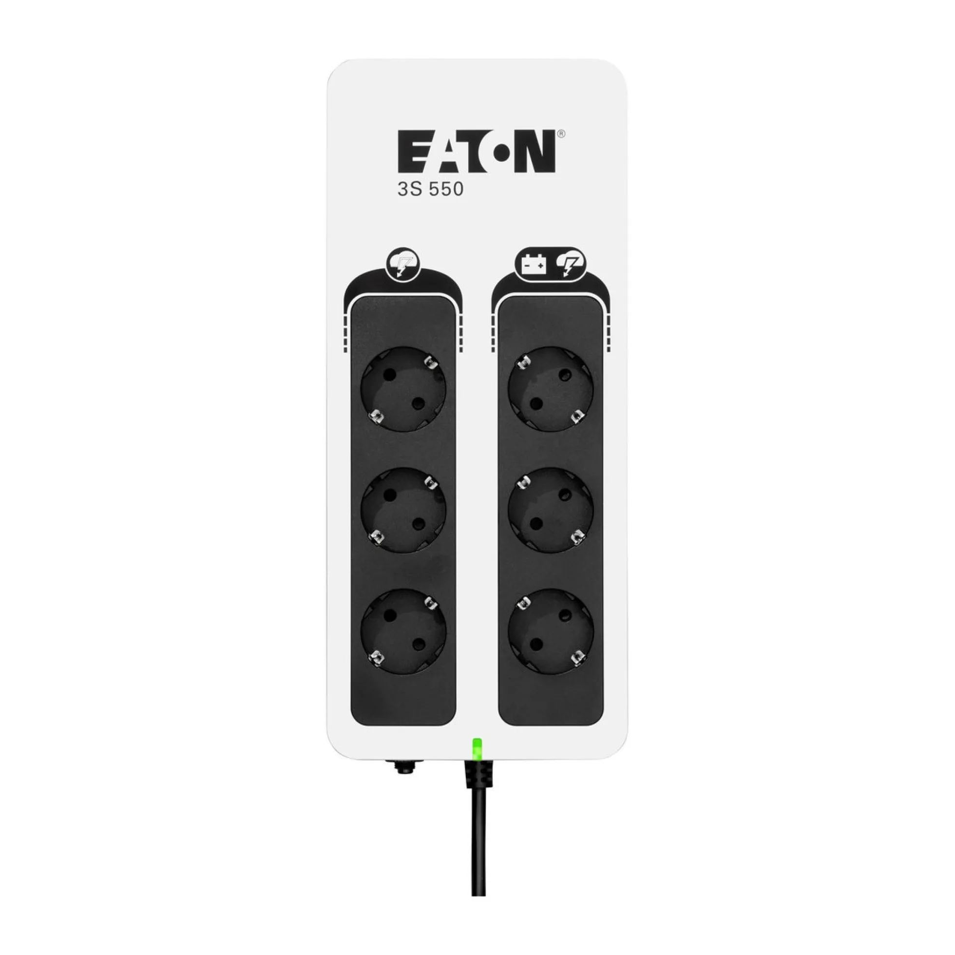 UPS Eaton 3S Gen2 DIN, 550 VA, 330 W, Schuko, USB