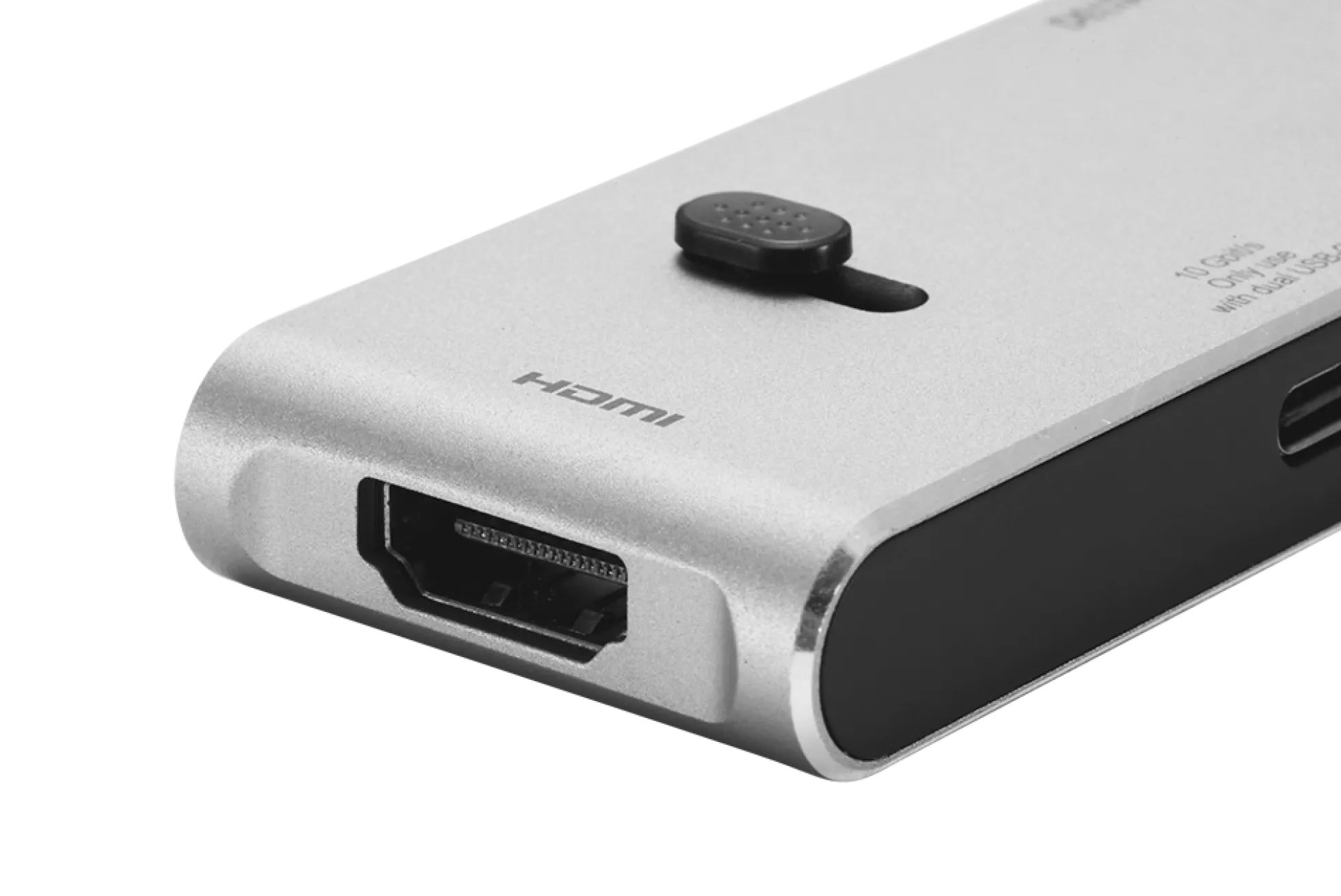 USB-C dockingstation, HDMI/SD/mSD reader, virker med MacBook - Deltaco