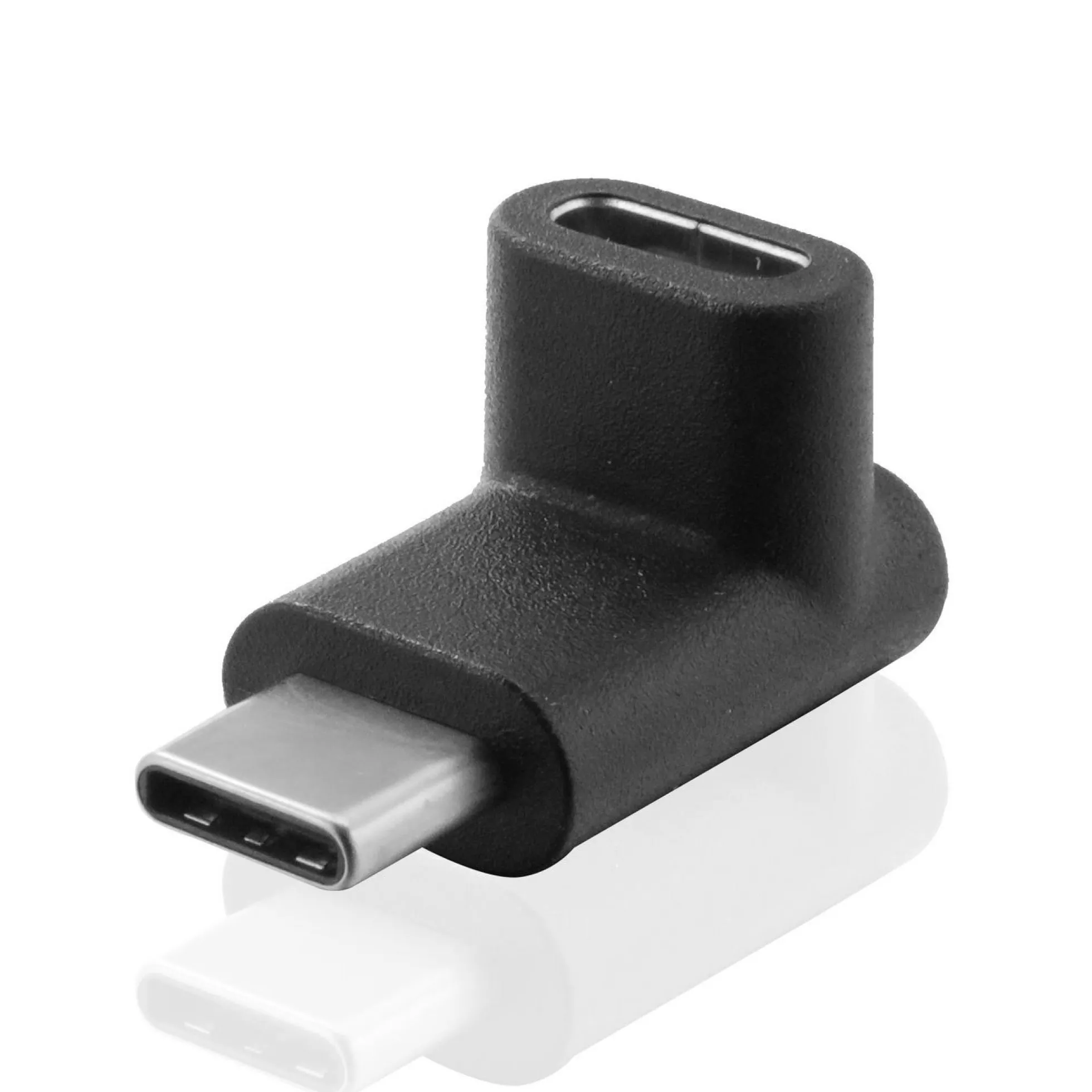 USB-C til C adapter, vinklet 90°