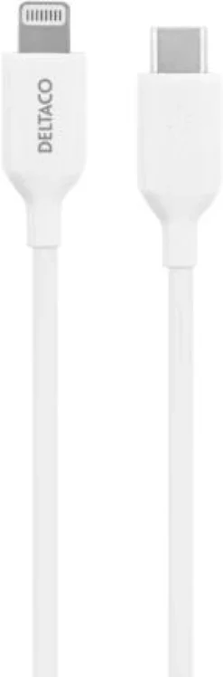 USB-C til Lightning kabel, 2 meter, hvid