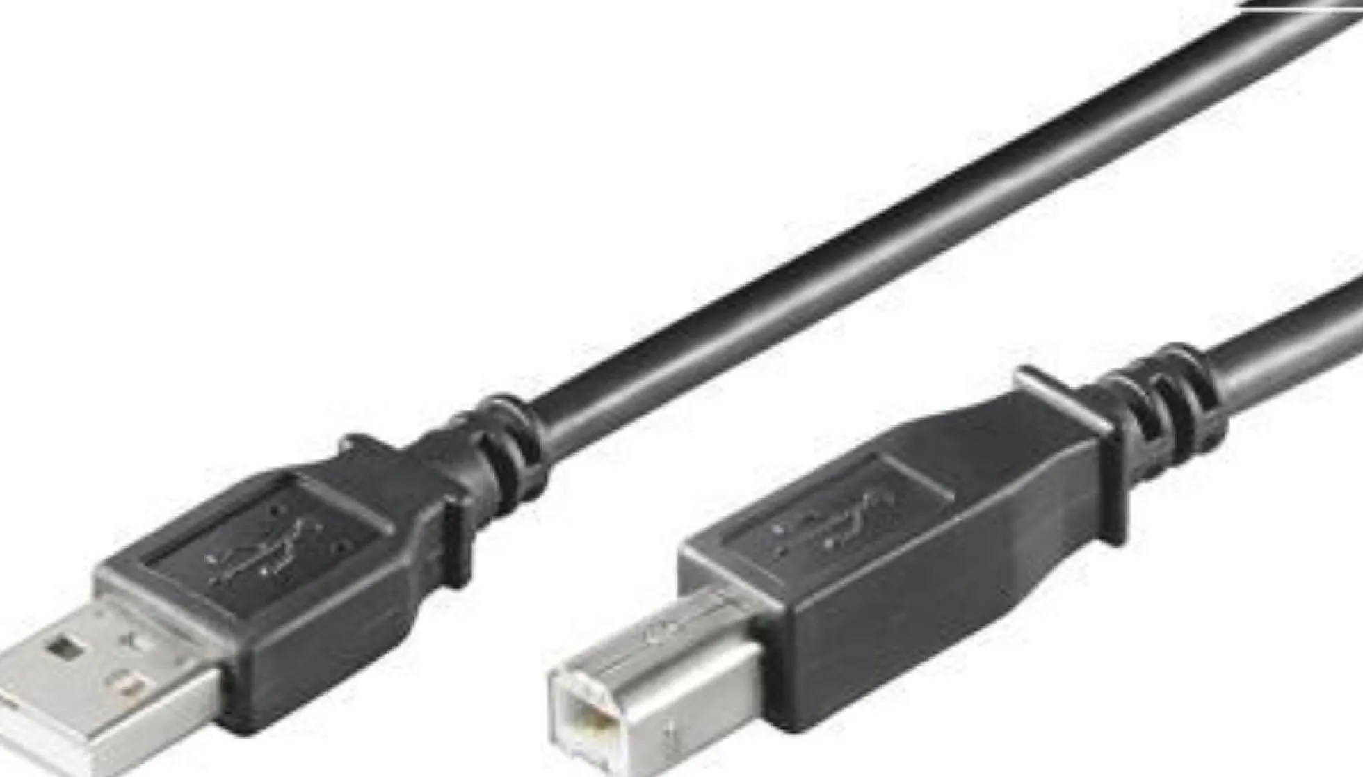 USB2.0 Kabel A - B M/M 5M sort