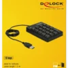 USB keypad, 19 keys, black