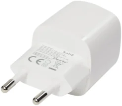 USB lader mini, 1 udtag, PD 30W, hvid