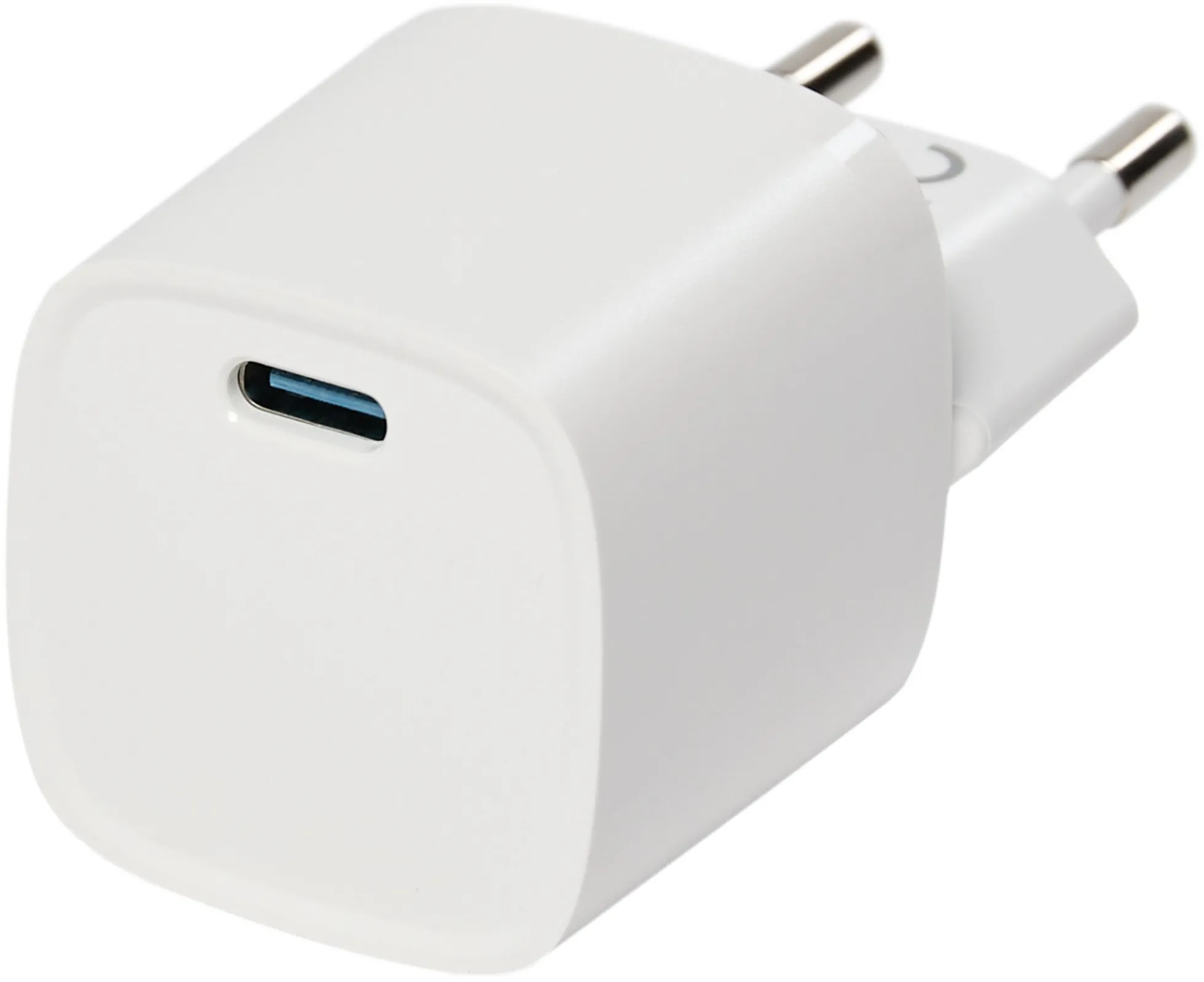USB lader mini, 1 udtag, PD 30W, hvid