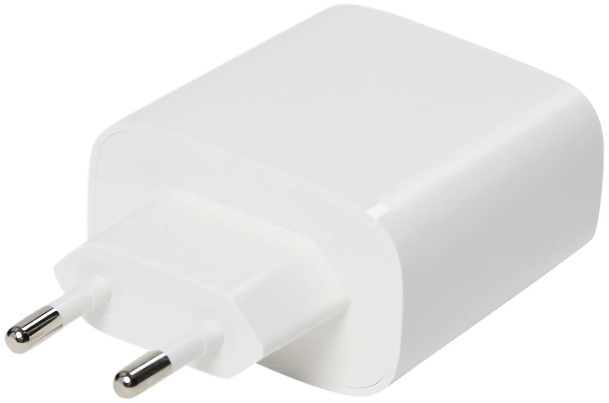 USB lader, 3 udtag, 65W, hvid