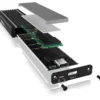 USB Type-C™ kabinet til M.2 NVMe SSD, RGB-belyst