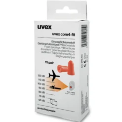 Uvex Com4-fit, øreprop, 15 par