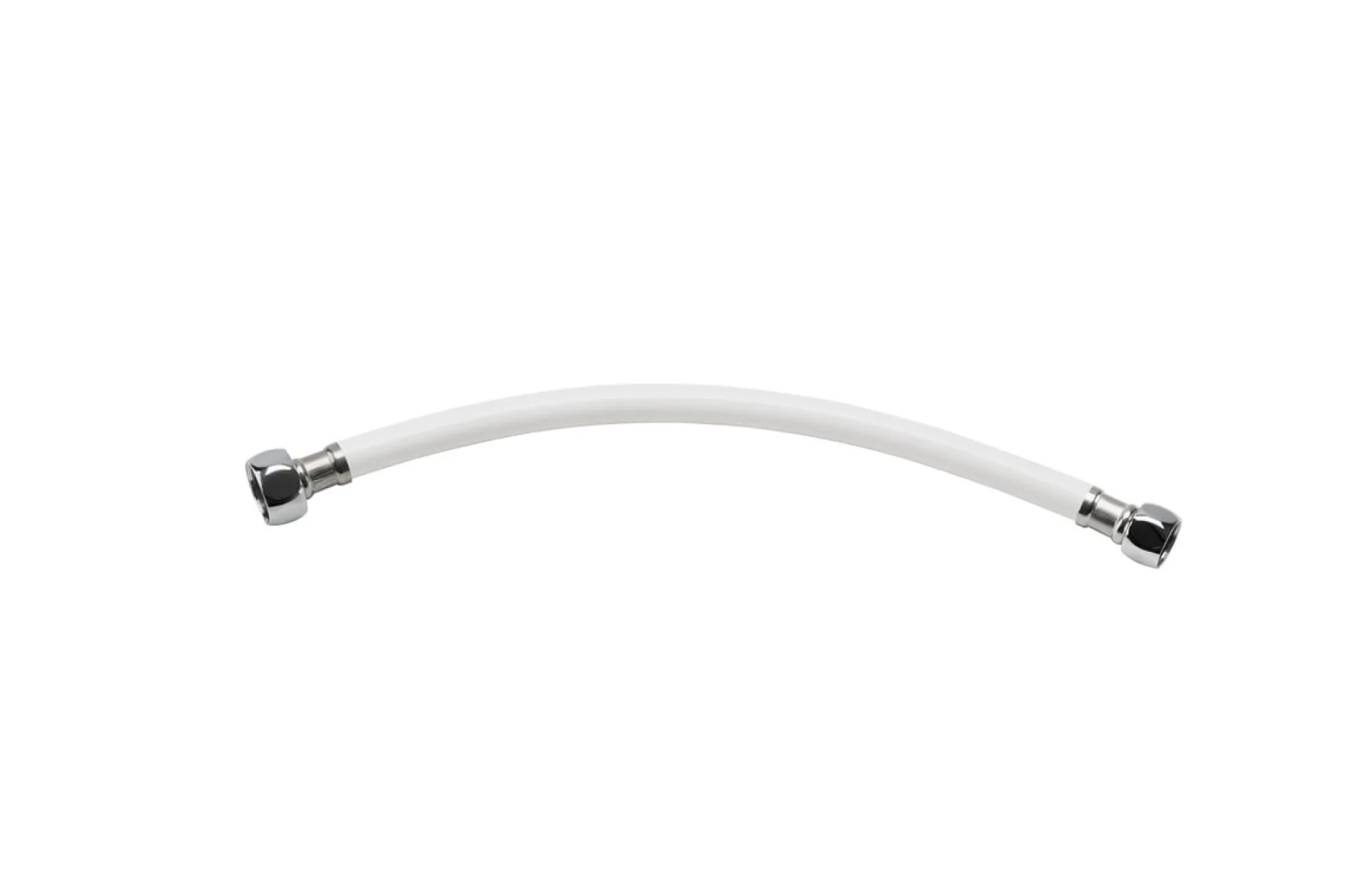 VAERK Tilslutningsslange PVC, hvid, 1/2" Lige x 3/8" Lige