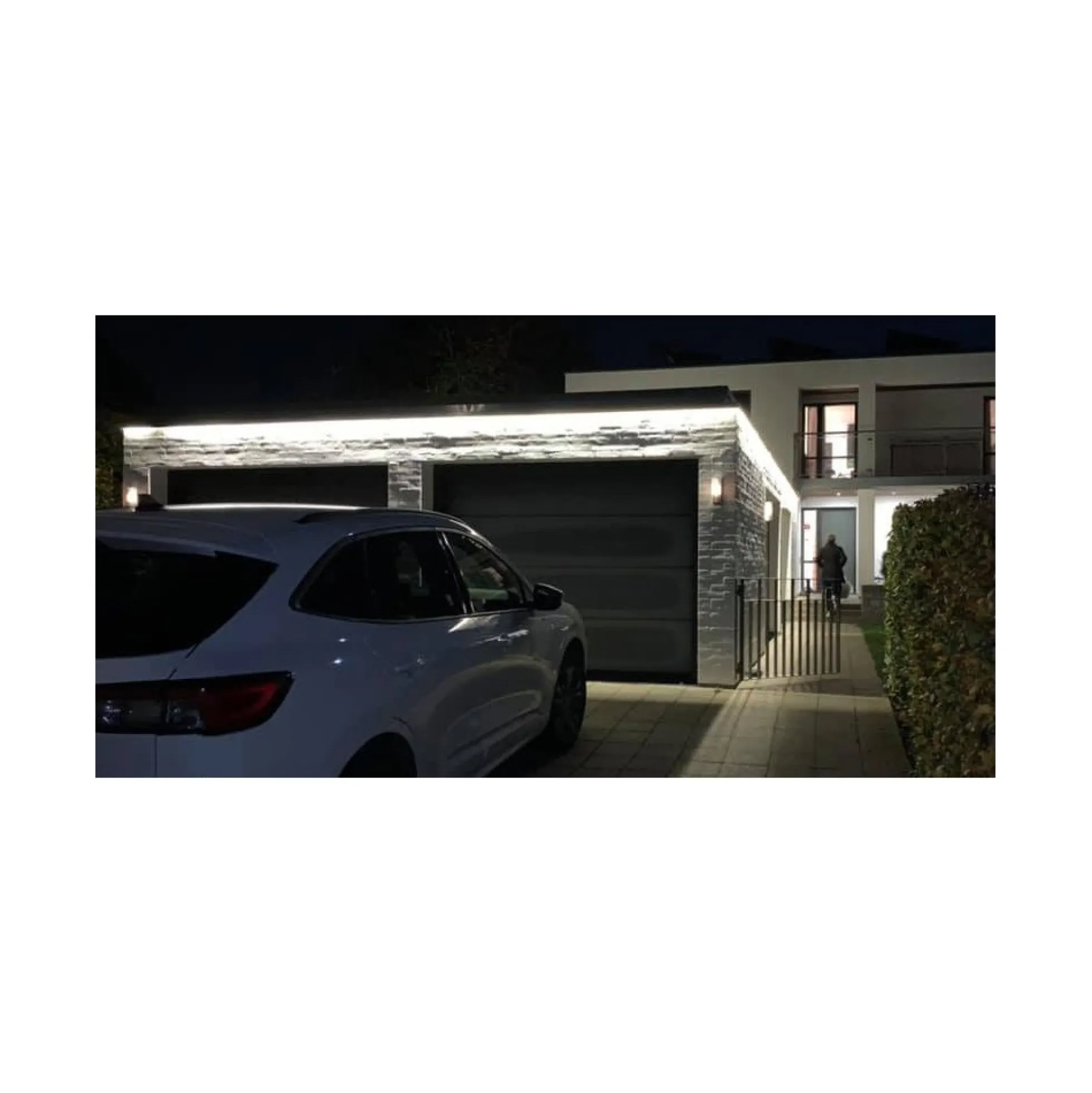Vandtæt LED strip (Type Q), 230V, IP67, 6W pr. meter, 4000K