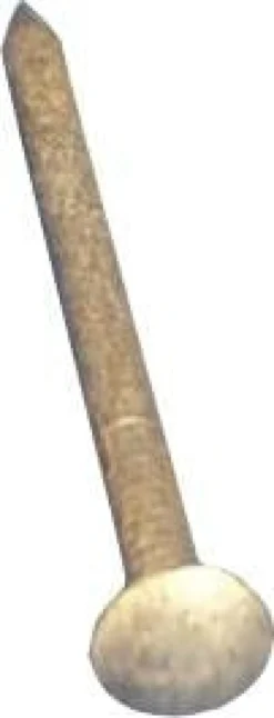 Varmegalvaniseret bøjlesøm, rundhoved, Ø3,1 mm x 55 mm