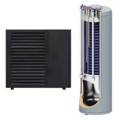 Varmepumpekit Skagen, 8 kW, Combi tank 180/85 L