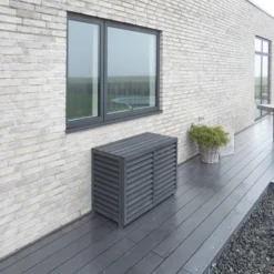 Varmepumpeskjuler antracit - Andersen Electric