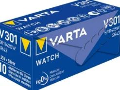Varta batteri V301/SR43, Silver Coin Watch, 1,55V, 115mAh, Ø11,6mm, 4,2mm