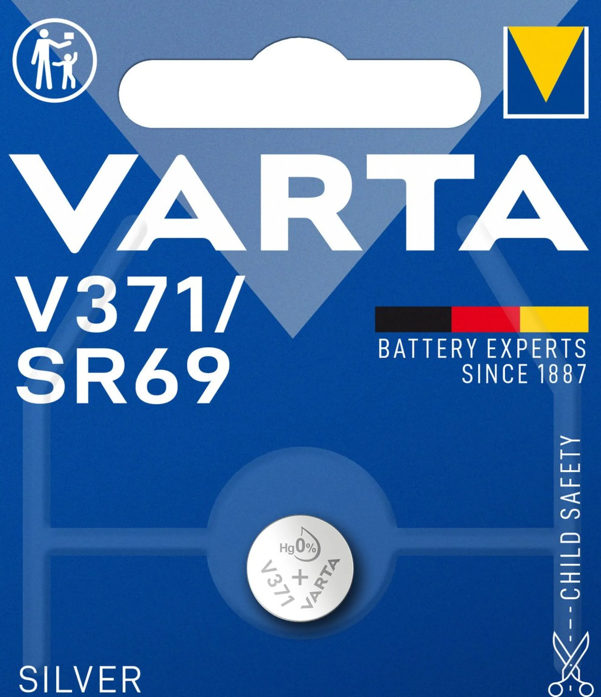 Varta batteri V371, SR69, 1 stk.