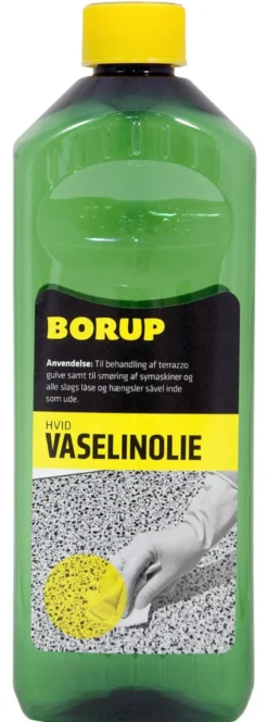 Vaselineolie hvid, 1/2L - Borup Kemi - 8 stk